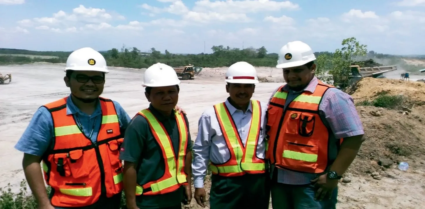 Kunjungan tim MEC — Site ABP, Kutai, Kalimantan Timur