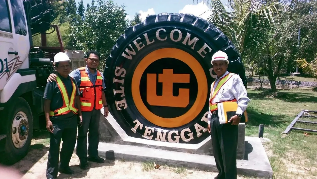 Kunjungan tim MEC — PT United Tractors Site Tenggarong